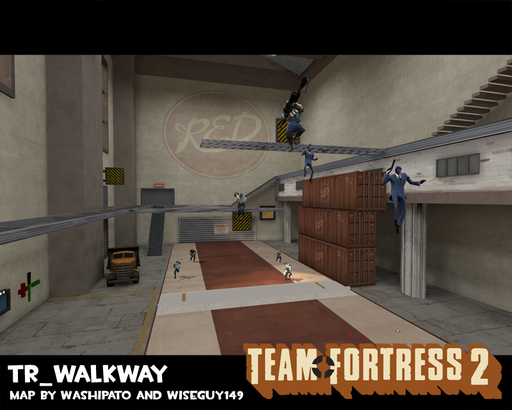 Team Fortress 2 - Тренировкам нет счета, или tr_walkway.